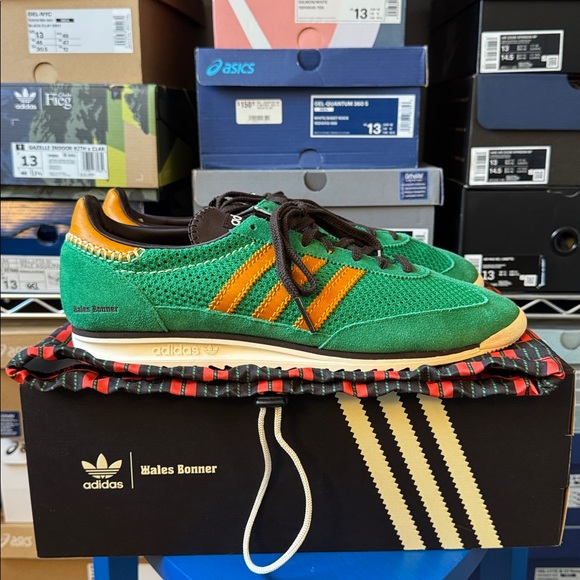 Adidas x Wales Bonner SL72 Knit “Team Green” Men’s Size 13 - Picture 1 of 8